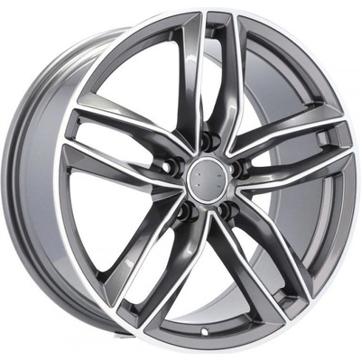 RACING LINE BK690 8x18 5x112 ET39 polished graphite