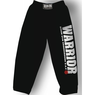 Bizon Gym tepláky černá