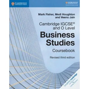 Cambridge IGCSE (R) and O Level Business Studies Revised Coursebook (ISBN: 9781108563987)
