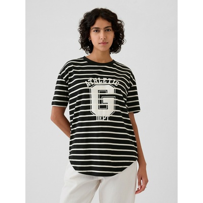 GAP Oversize тениска Gap Athletic GAP GAP | Cheren | ЖЕНИ | XXS