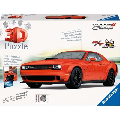 RAVENSBURGER 3D puzzle Dodge Challenger Scat Pack Widebody 145 ks