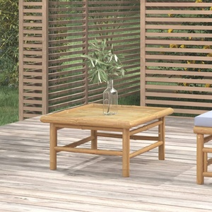 vidaXL Градинска маса 65x55x30 см бамбук (362282)