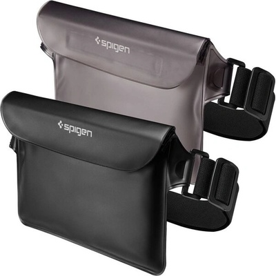 Púzdro Spigen Aqua Shield WaterProof Waist Bag A620 2 Pack čierne + čiré čierne