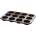 BRIO Mocca Marble-Форма за мъфини 12 броя 35х26, 5х3 см (103428)