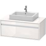 Duravit Ketho - Шкафче за умивалник 43x100x55 см, 1 чекмедже, лъскаво бяло KT669502222 (KT669502222)