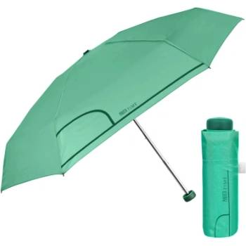 Дамски мини съваем неавтоматичен чадър Perletti Time 26356, Мента