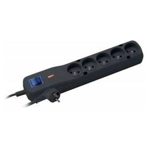 Lestar Surge protection strip LF-530WA, 3L EMI/RFI, 3m, black