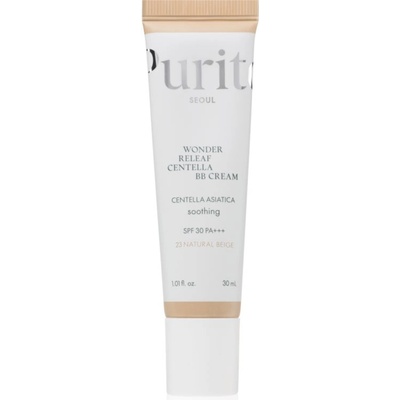 PURITO Wonder Releaf Centella BB Cream oсвежаващ BB крем с успокояващ ефект цвят 23 Natural Beige 30ml