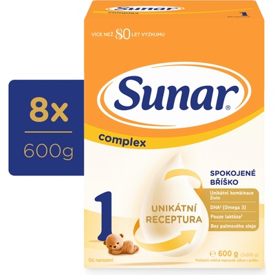 Sunar 1 Complex 8 x 600 g