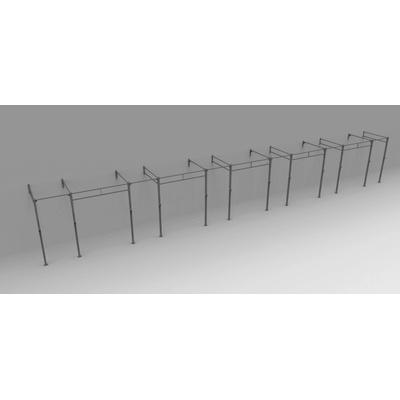 Forward Fitness Rig 12 stĺp Wallmount