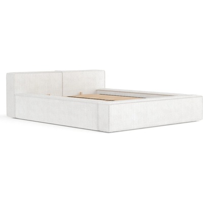 Maison de Reve Кремаво двойно легло 160x200 cm тапицирано с място за съхранение с включена подматрачна рамка Voliera - Maison de Rêve (VOLIERA160_MDR_P0_POS100_M0_NF_T0_L65)