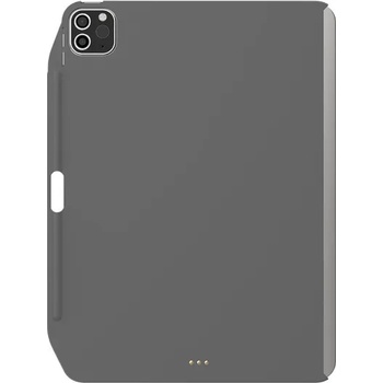 Image 1 of SwitchEasy CoverBuddy Case - поликарбонатов кейс (с отделение за Apple Pencil 2) за iPad Pro 11 (2020) (съвместим с Apple Smart Keyboard, Magic Keyboard, Smart Folio) (тъмносив)