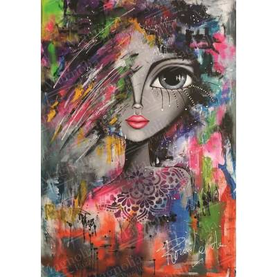 Magnolia - Puzzle Chaotic Beauty - Romi Lerda Special Edition - 1 000 piese