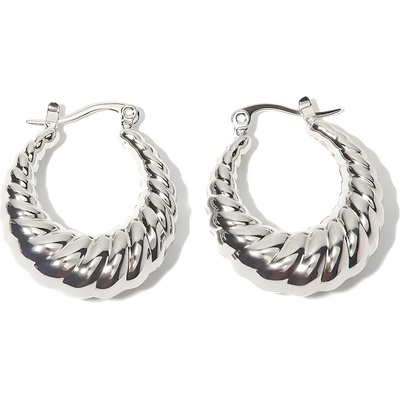 HARAHU Обеци la-28739 - Сребърен kp28739 (la-28739)