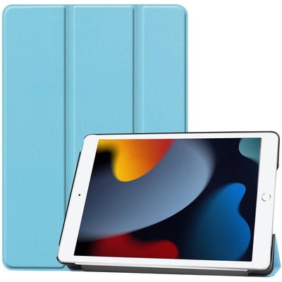 CoreParts Cover for iPad 7/8/9 10.2 Tri-fold Caster Hard Shell Cover with Auto Wake Function TABX-IP789-COVER5 Sky