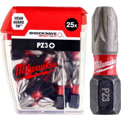 Sada bitov Milwaukee Shockwave PZ3 25mm 25ks