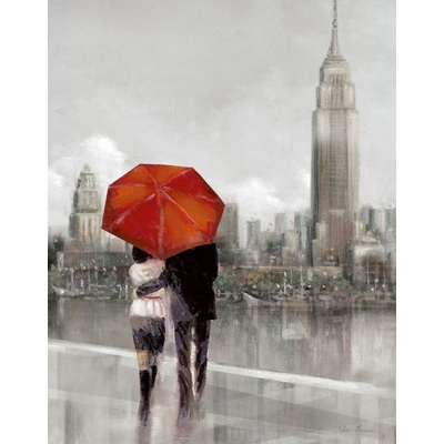 Milenci v New York 1 deska 50x70