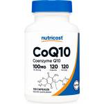 Nutricost CoQ10, 100 mg, 120 капсули, Nutricost
