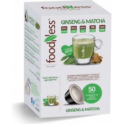 FoodNess Ženšen & Matcha čaj do Dolce Gusto kapslí 50 ks