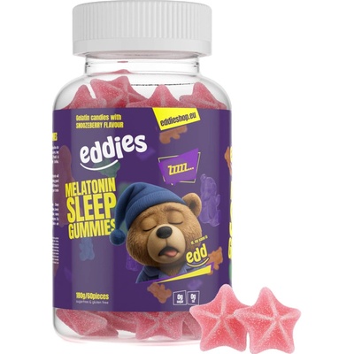 Eddies Melatonin Sleep Gummies 60 ks
