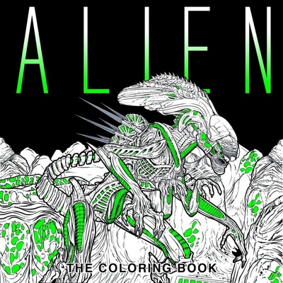 Alien antistresové omalovánky Titan books