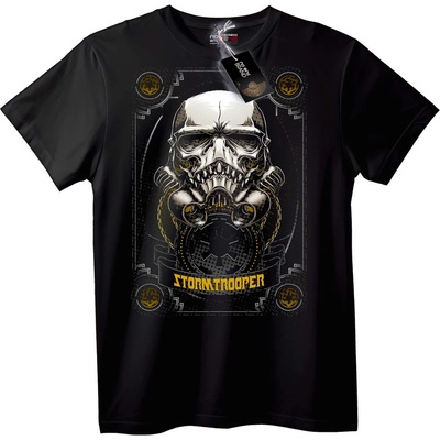 NOONEBRAND Тениска Щурмови Войник Skull - XXS, Black