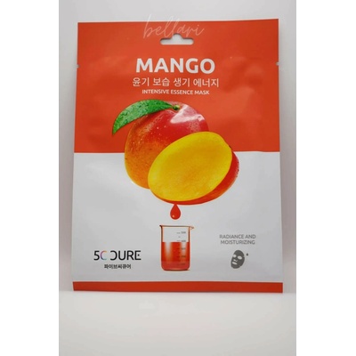Farmstay Látková pleťová maska Real Mango Essence Mask - 23 ml / 1 ks