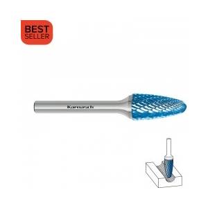 Karnasch Борфреза F (RBF) Ø 6, 0 x 18, 0 (Ø 6, 0) | 50mm HP-3 BLUE-TEC BESTSELLER (1070)