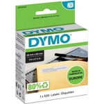DYMO етикети за връщане 25 x 54 мм, перманентни бели, 500 бр (S0722520)