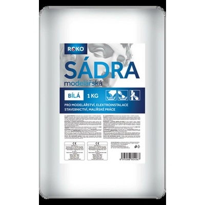 Sádra bílá –1 kg