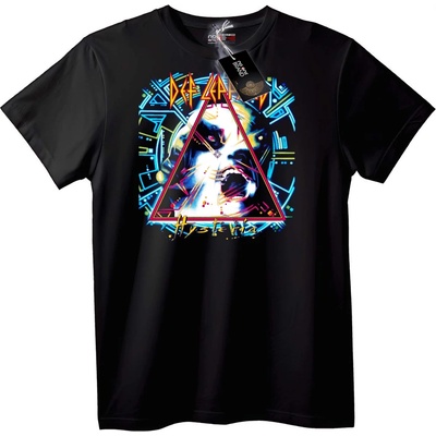 NOONEBRAND Тениска Def Leppard Hysteria - XS, Black