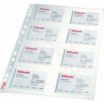 Джоб за визитки Esselte 16 визитки, А4, 10 бр (500030)
