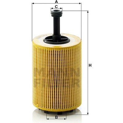 MANN FILTER Olejový filter HU 719/7 x