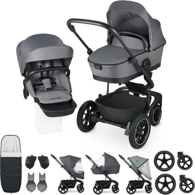 Easywalker Harvey5 Air Pebble Grey XXL korba 2v1 2023