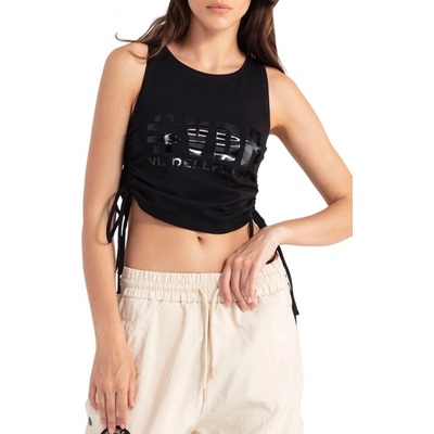 #VDR #VDR Logo Black Crop Top