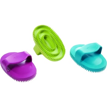 Flamingo Oval Brush - Овална гумена четка за кучета, 85 гр