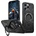HQWear Hybrid Armor Trendy Case с MagSafe за iPhone 16 Pro - черен (Hybrid Armor Trendy color matching MagSafe iPhone 16 Pro black)