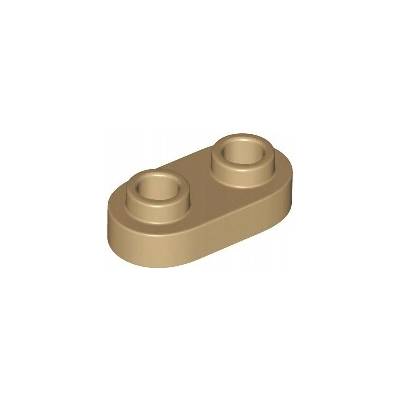 LEGO® 35480 Zaoblená platnička 1x2, pieskovo-béžová
