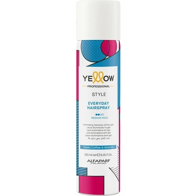 Lak na vlasy bez aerosólu so strednou fixáciou Yellow Professional Style Everyday Hairspray - 250 ml