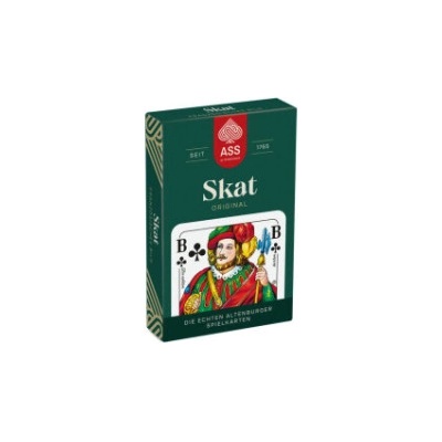 Cartamundi Deutschland FSC Skat, französisches Bild, in Faltschachtel (plastikfrei im Spiel) | ASS Altenburger