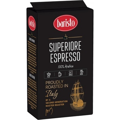 Baristo Superiore Espresso 250 гр Мляно кафе 100% Арабика