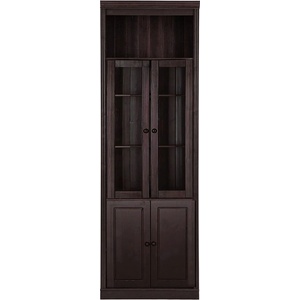 Støraa Кафява витрина от масивен бор 74x223 cm Anita - Støraa (34705014)