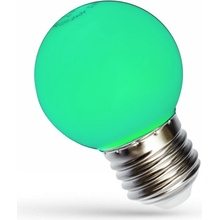 Spectrum LED žiarovka E27, 1W, ZELENÁ [WOJ+11796]