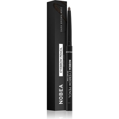 NOBEA Day-to-Day Eyebrow Pencil автоматичен молив за вежди 02 Dark brown 0, 3 гр