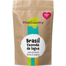 Vital Country Brazil Fazenda Da Lagoa certifikace Rainforest Alliance 250 g