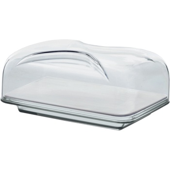 Guzzini Контейнер за сирене Gocce с дъска за рязане 18 x 25, 5 см транспарантен (27010000)