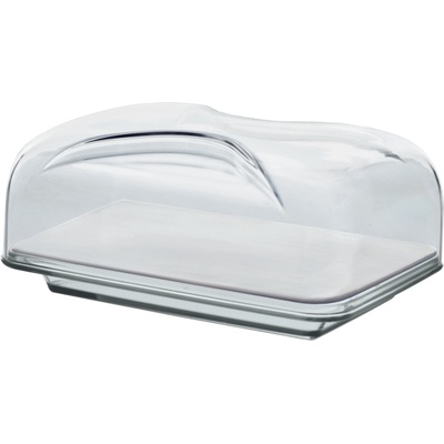 Guzzini Контейнер за сирене Gocce с дъска за рязане 18 x 25, 5 см транспарантен (27010000)