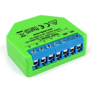 Shelly Микромодул Smart реле 1х димер 200VA без неутрала Shelly Dimmer 2 - 262184S (SHELLY DIMMER 2)
