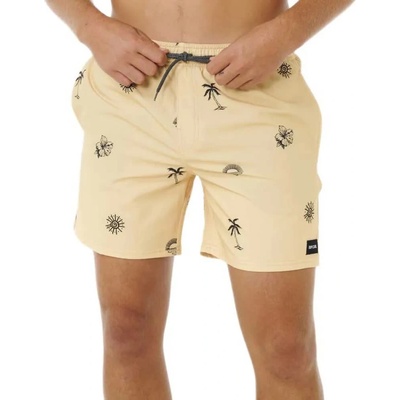 Rip Curl Бански гащета Rip curl Sessions Volley swimming shorts - Yellow (Straw)