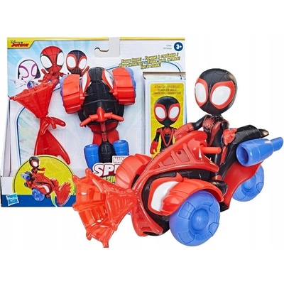 HASBRO SPIDEY A JEHO ÚŽASNÍ PŘÁTELÉ MILES MORALES Vozidlo Spidey a super kámoši